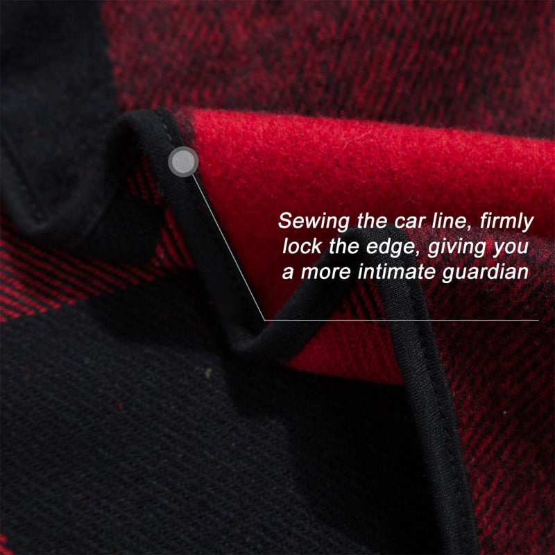 Mannice Women's Buffalo Plaid Vest Sleeveless Cardigan - Casual Lapel Open Front Jacket Coat With Pockets - Image 5